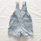 OshKosh Light Wash Denim Shortalls - Yellow Clover Vintage Kids Clothes