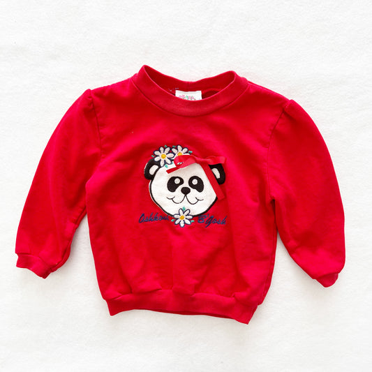 OshKosh Panda Appliqué Sweatshirt