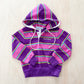 Vintage OshKosh Striped Hooded Tee - Yellow Clover Vintage Kids Clothes
