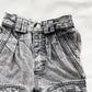 Lee Acid Wash Pleat Waist Patch Jeans • 2T - Yellow Clover Vintage Kids Clothes