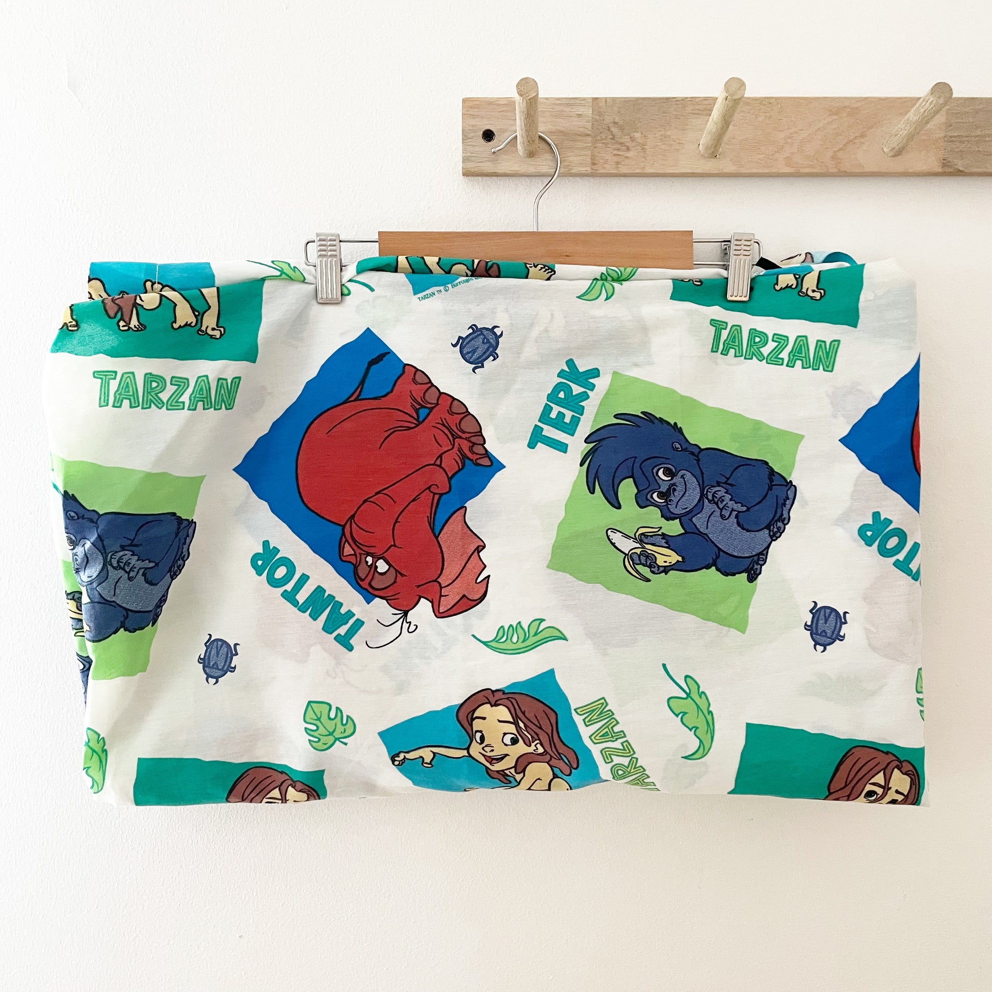 Tarzan Sheet Set - Yellow Clover Vintage Kids Clothes