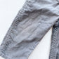 OshKosh Gray Fine Cord Overalls - Yellow Clover Vintage Kids Clothes