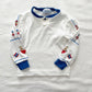 OshKosh Toy Soldier Layer Top - Yellow Clover Vintage Kids Clothes