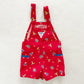 OshKosh Sailboat Shortalls - Yellow Clover Vintage Kids Clothes
