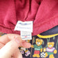 OshKosh Sports Bears Hooded Sweatshirt - Yellow Clover Vintage Kids Clothes