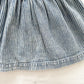 OshKosh Acid Wash Hickory Stripe Dress - Yellow Clover Vintage Kids Clothes