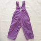 OshKosh Solid Purple Overalls - Yellow Clover Vintage Kids Clothes