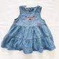 Baby B’gosh Fruit Embroidered Twirl Dress