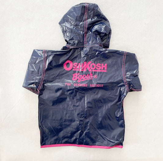 OshKosh Reversible Rain Jacket - Yellow Clover Vintage Kids Clothes