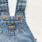 OshKosh Classic Cut Denim Shortalls - Yellow Clover Vintage Kids Clothes