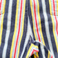 OshKosh Striped Baggy Shortalls - Yellow Clover Vintage Kids Clothes