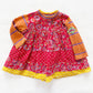 OshKosh Paisley Striped Dress - Yellow Clover Vintage Kids Clothes