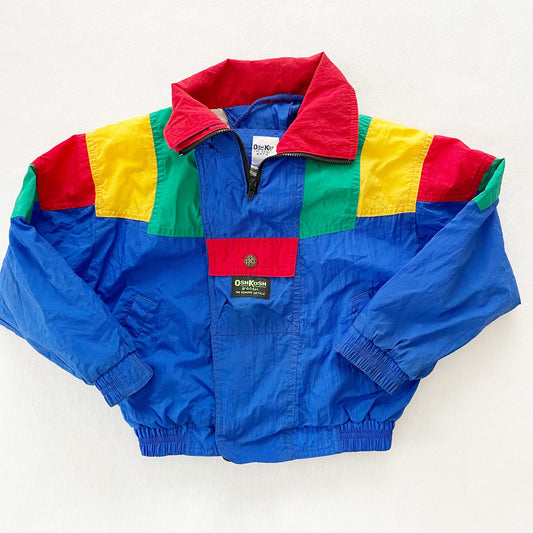 OshKosh Colorblock Jacket - Yellow Clover Vintage Kids Clothes