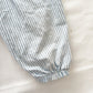 OshKosh Light Blue Striped Gingham Bubble Overalls