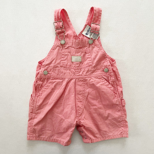 OshKosh Light Salmon Pink Shortall Overalls