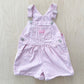 OshKosh Pink Gingham Shortalls