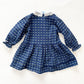 OshKosh Doily Collar Floral Woven Dress - Yellow Clover Vintage Kids Clothes