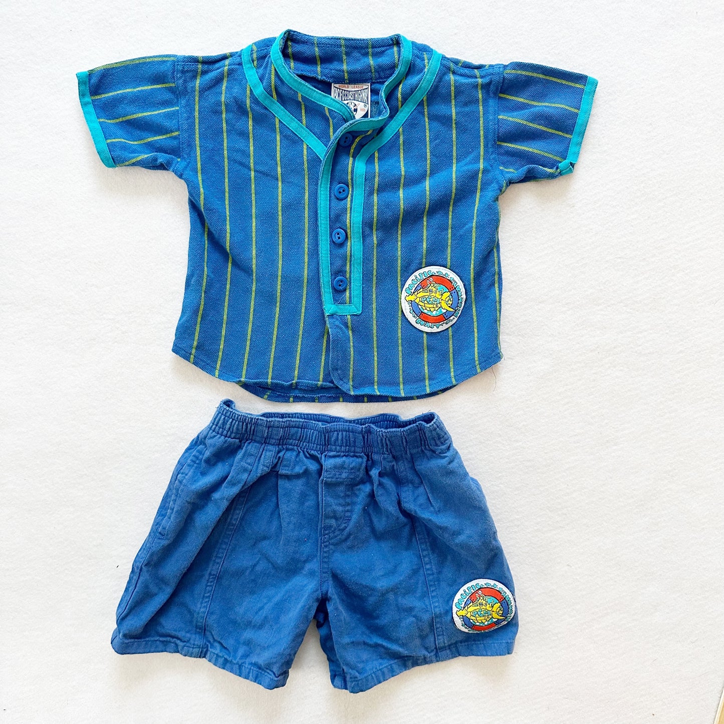 Pacific Coast Submarine Set - Yellow Clover Vintage Kids Clothes