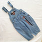 Harley-Davidson Denim Overalls • 3T (?) - Yellow Clover Vintage Kids Clothes