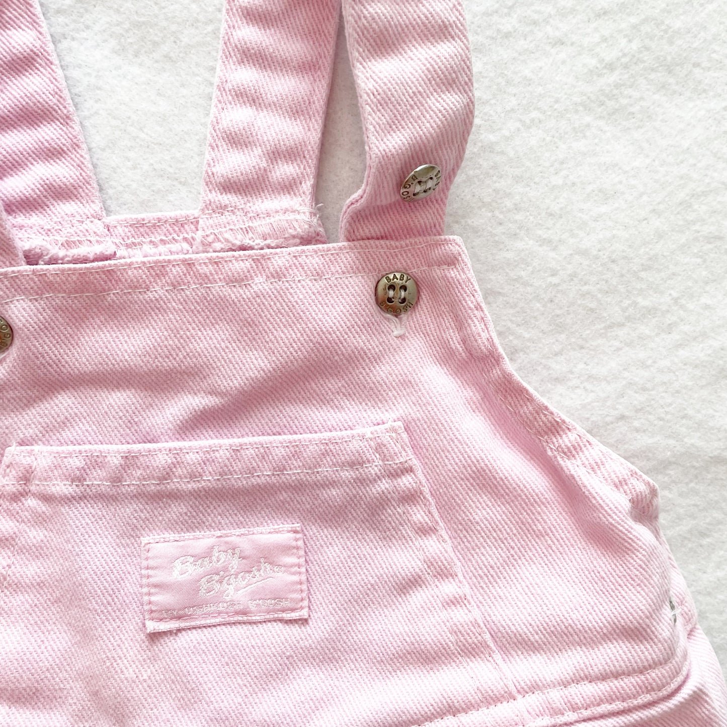 Baby B’gosh Tapered Leg Overalls - Yellow Clover Vintage Kids Clothes