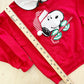 Snoopy Holiday Collared Sweatshirt - Yellow Clover Vintage Kids Clothes