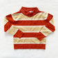 Danskin Polyester Striped Shirt - Yellow Clover Vintage Kids Clothes