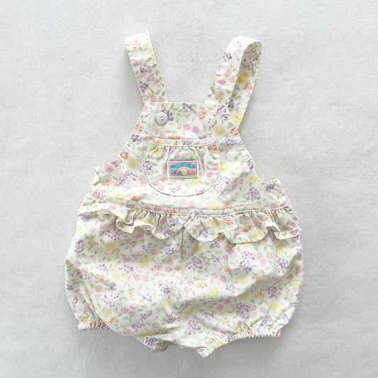 OshKosh Pastel Fruit Bubble Overalls