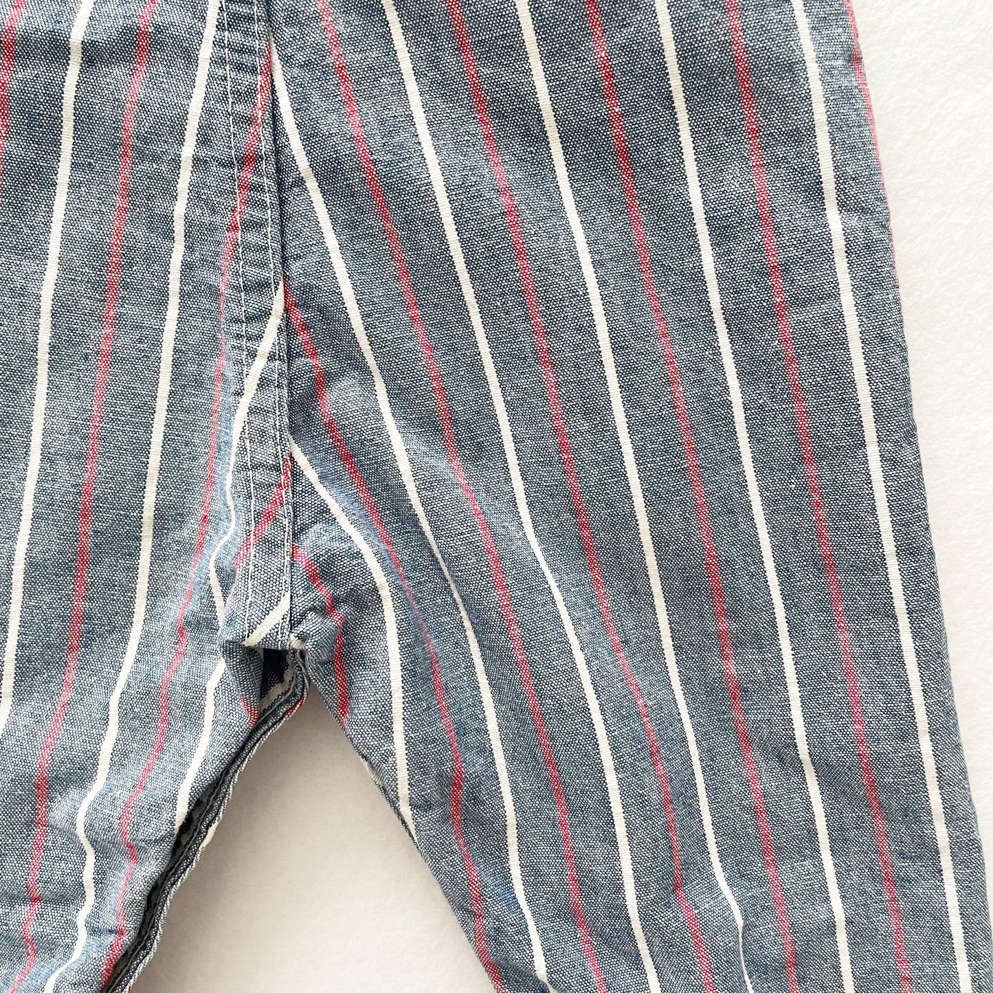 OshKosh Beach Dog Striped Overalls