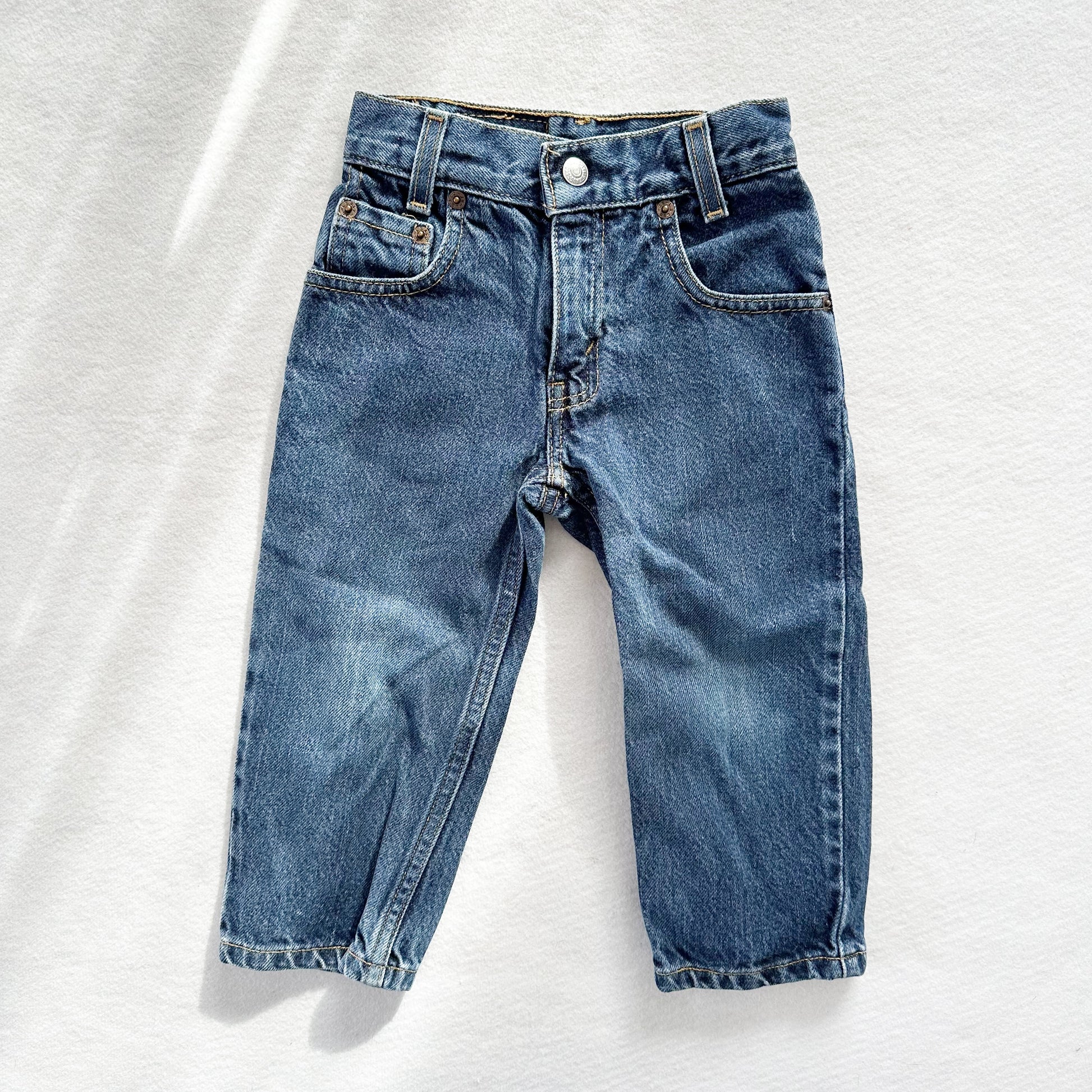 Levi’s 550 Relaxed Fit Jeans - Yellow Clover Vintage Kids Clothes