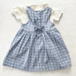 OshKosh Tea Time Dress Set - Yellow Clover Vintage Kids Clothes