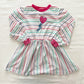Vintage Healthtex Heart Appliqué Girls Dress