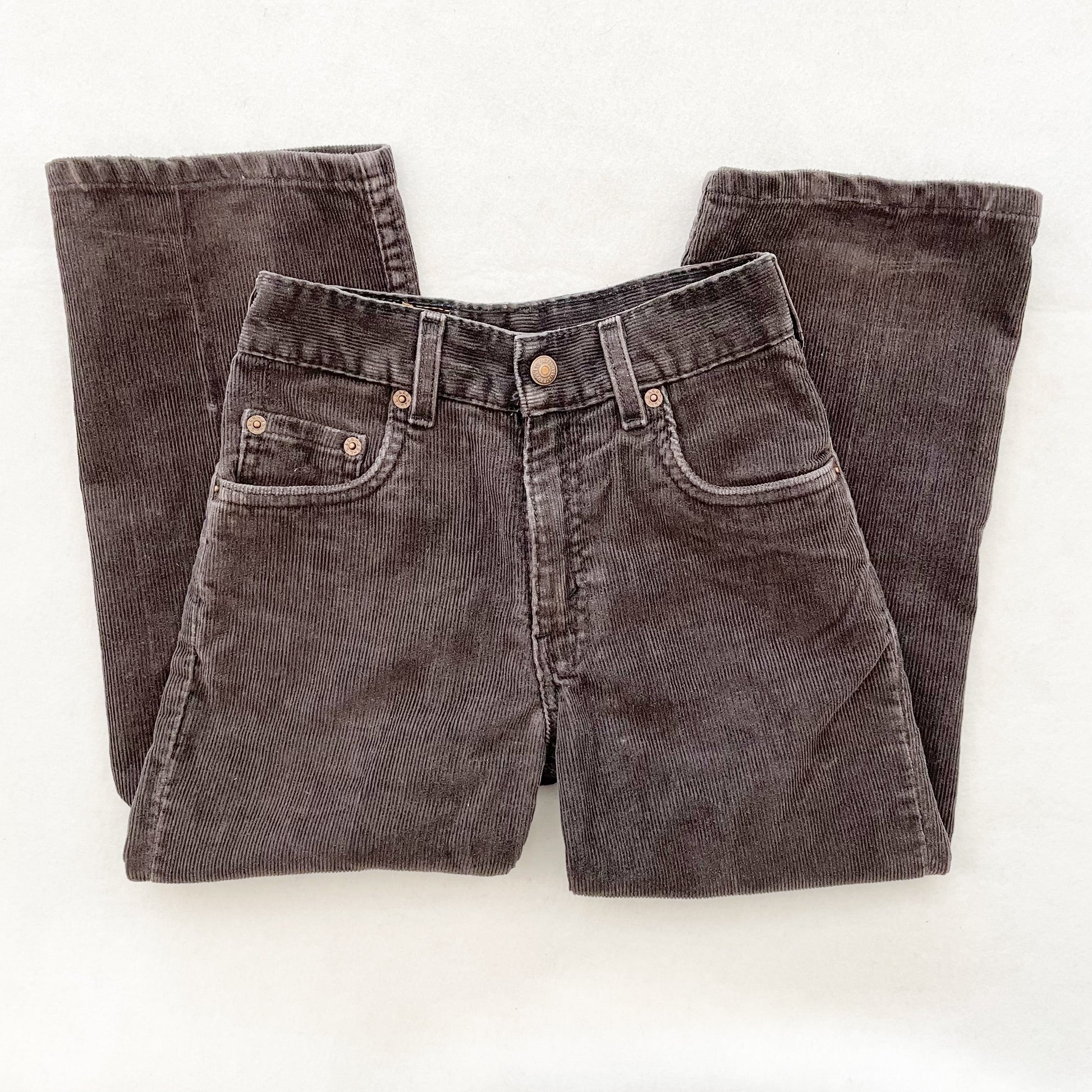 Vintage Levi’s Dark Brown Cord Kids Pants