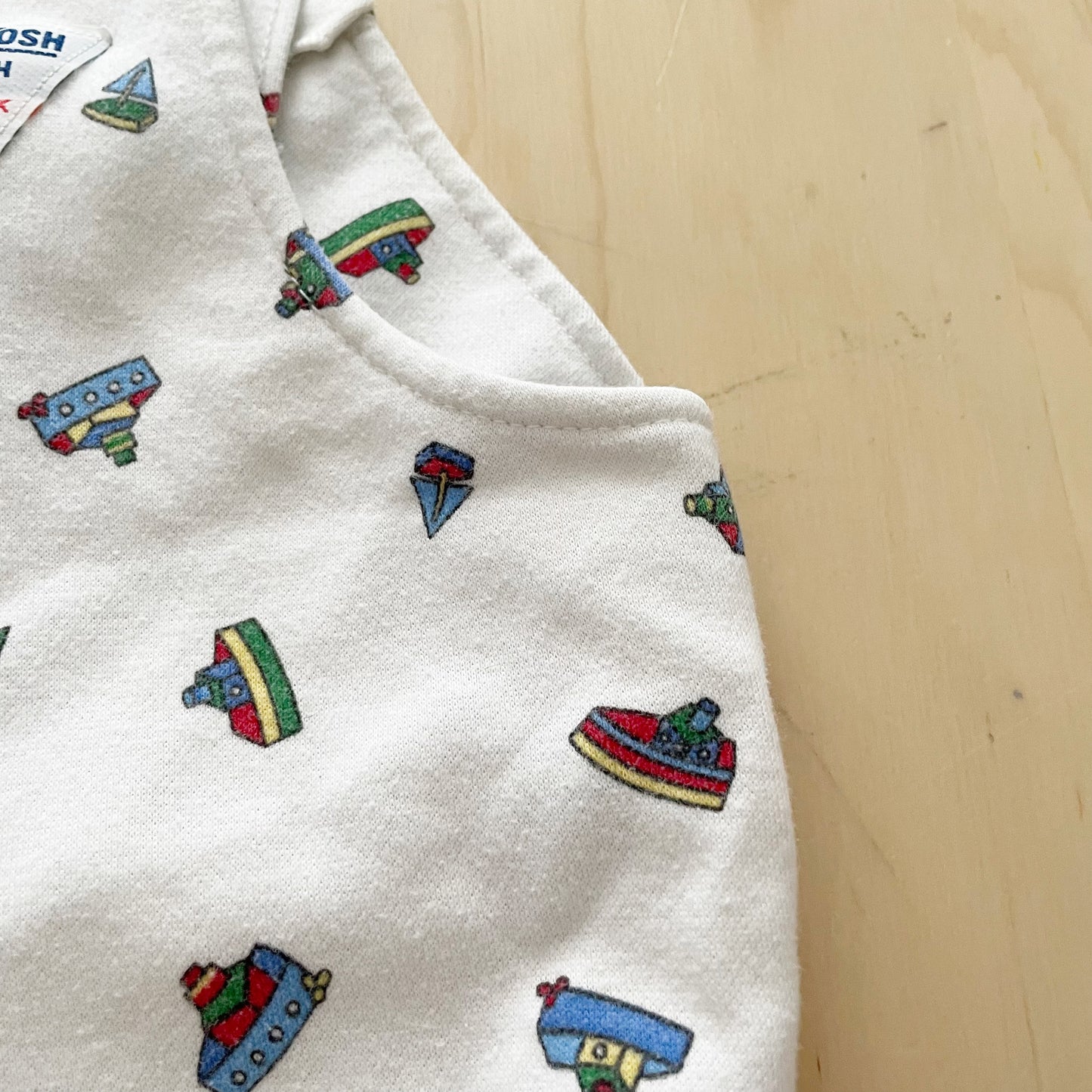 OshKosh Boat Jersey Bubble Romper