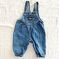 Baby B’gosh Denim Bubble Overalls - Yellow Clover Vintage Kids Clothes