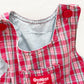 OshKosh Plaid Pinafore Dress - Yellow Clover Vintage Kids Clothes