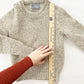 Le Tigre Oatmeal Sweater - Yellow Clover Vintage Kids Clothes
