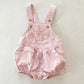 Baby B’gosh Pink Hickory Stripe Bubble - Yellow Clover Vintage Kids Clothes