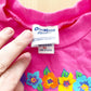 OshKosh Bright Floral Outfit - Yellow Clover Vintage Kids Clothes