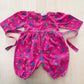 Baby B’gosh Fruit Print Jersey Romper - Yellow Clover Vintage Kids Clothes