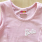 Vintage 1991 Girls Barbie Dress - Yellow Clover Vintage Kids Clothes