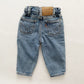 Levi’s Cinch Waist Orange Tab Jeans - Yellow Clover Vintage Kids Clothes