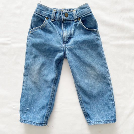 OshKosh Medium-Light Jeans - Yellow Clover Vintage Kids Clothes
