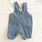 Baby B’gosh Hickory Stripe Bubble Overalls
