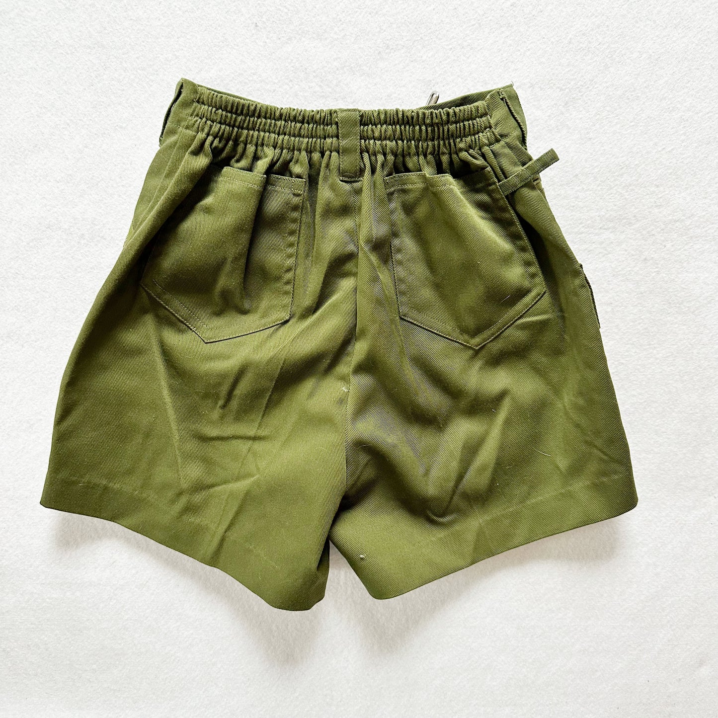 Silvano Military Style Shorts - Yellow Clover Vintage Kids Clothes