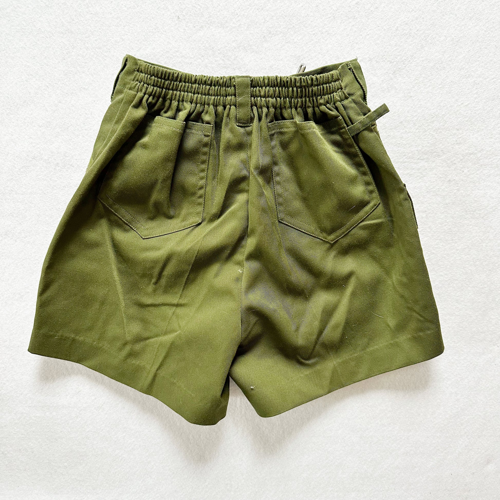 Silvano Military Style Shorts - Yellow Clover Vintage Kids Clothes