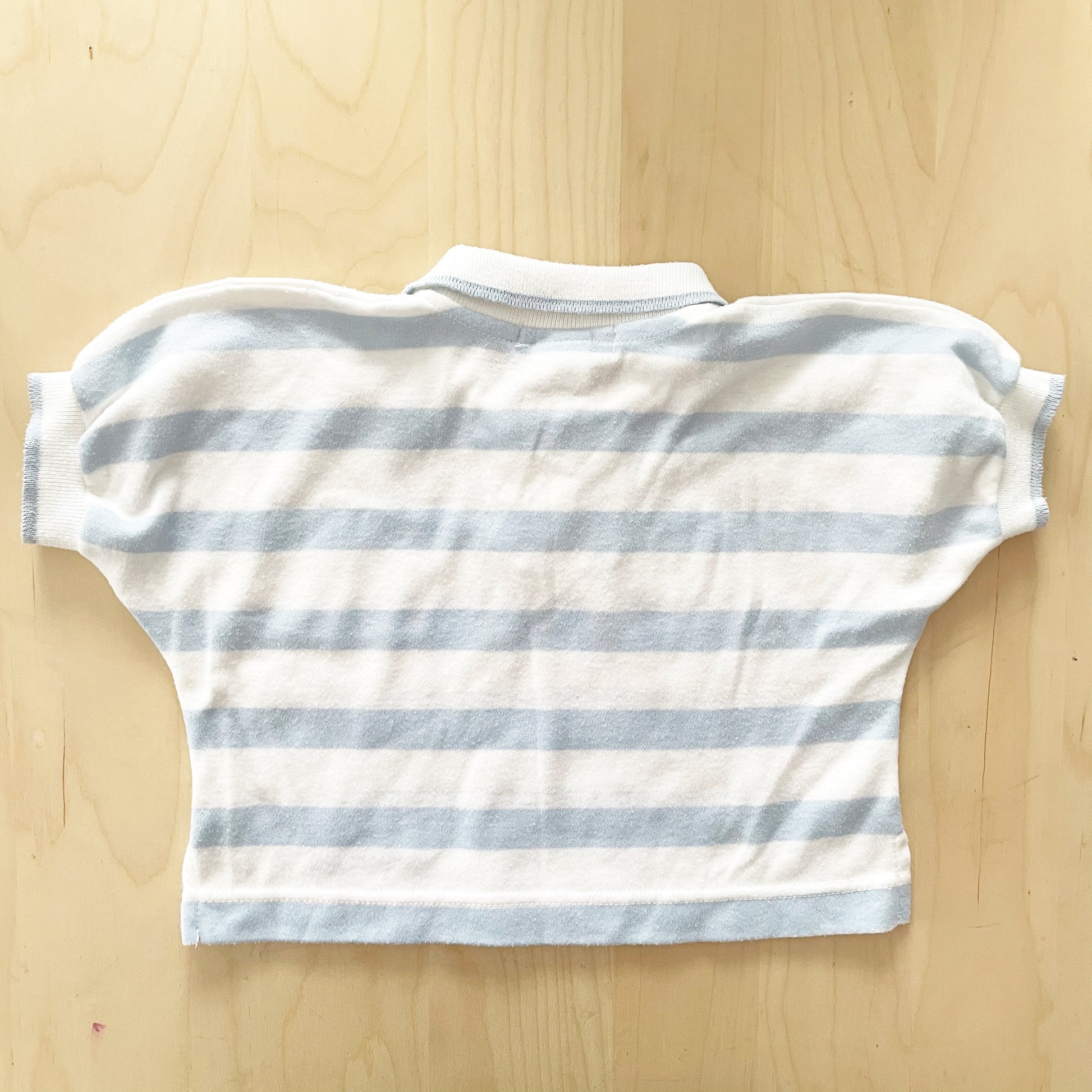 OshKosh Striped Polo - Yellow Clover Vintage Kids Clothes