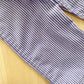 OshKosh Purple Engineer Stripe Overalls - Yellow Clover Vintage Kids Clothes