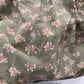 OshKosh Olive Floral Dress - Yellow Clover Vintage Kids Clothes