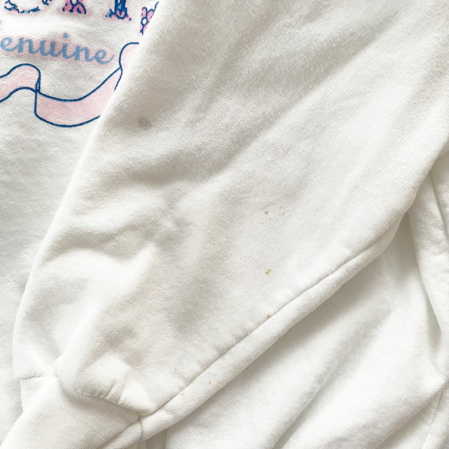OshKosh Floral Logo Sweatshirt - Yellow Clover Vintage Kids Clothes