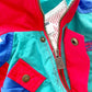 OshKosh Nylon Colorblock Jacket - Yellow Clover Vintage Kids Clothes